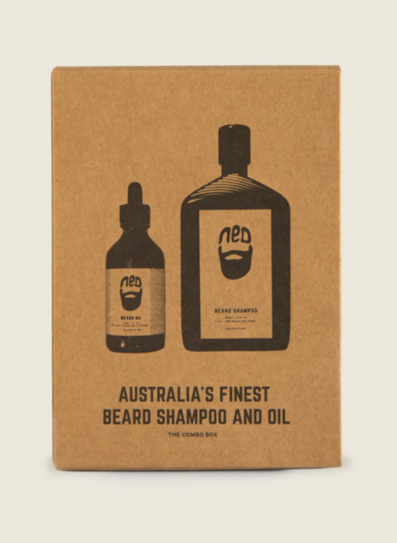 Ned beard shampoo beard conditioner - moustache shampoo - NED beard oil - best beard oil australia