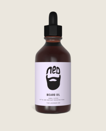 men's styling - the original beard oil from ned - lavender beard oil for men -