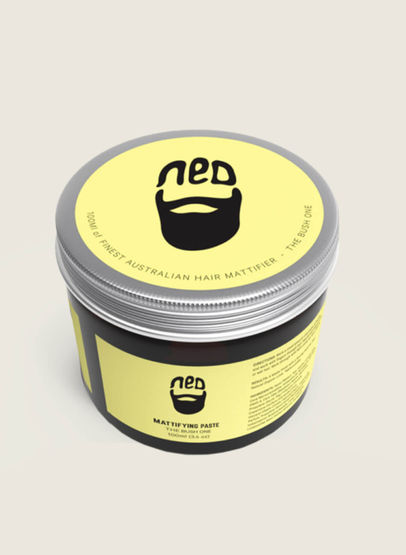 he bush one NED mattifying paste - ned mattifying paste - NED hair care products australia