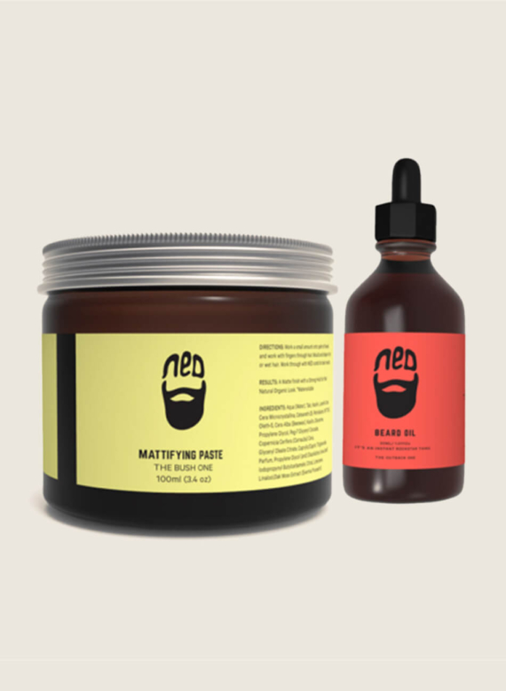What The Heck Is Beard Oil, And How Does It Work - ned beard oil and mattifying paste australia