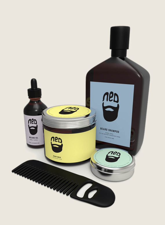 ned matte paste, ned beard comb, ned beard oil, NED beard shampoo, ned beard wax