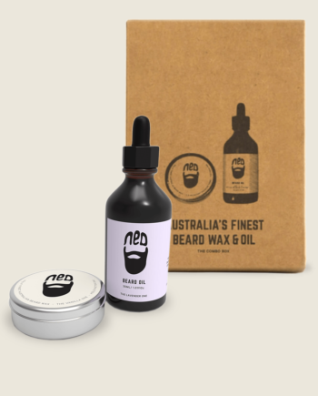 NED beard oil - NED beard wax - most popular beard wax and beard oil duo - toiletries for men