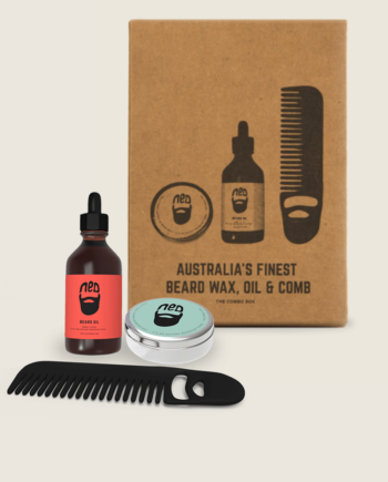 NED beard comb - NED beard oil - NED moustache wax - NED beard wax