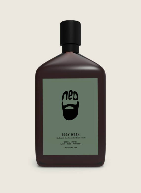 the spring one - men's body wash - men's grooming - ned body wash australia